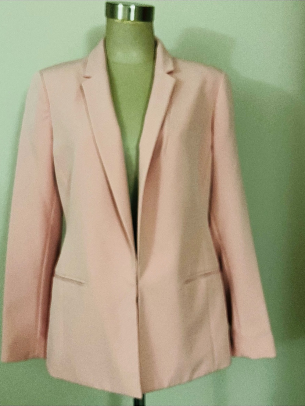INC International Concepts Blazer Jacket - Pale Pink